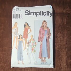 Simplicty Sleepwear Pattwrn 8666 UNCUT